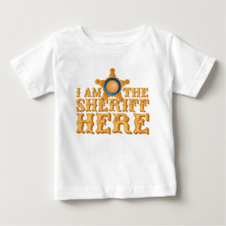 T-shirt Pour Bébé Shérif