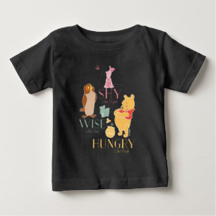T-shirt Pour Bébé Shérif Comme Le Piglet, Sage Comme Le Chouette, A