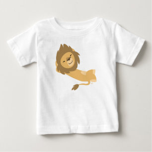 T-shirt Pour Bébé Siesta ! T-shirt Bébé Lion Cartoon mignon