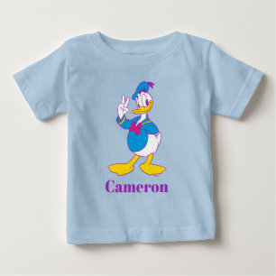 T-shirt Pour Bébé Signe de paix de Donald Duck