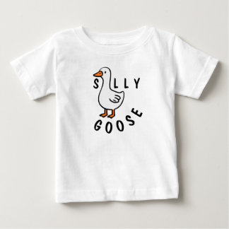 T-shirt Pour Bébé Silencieux Goose Gift Cute