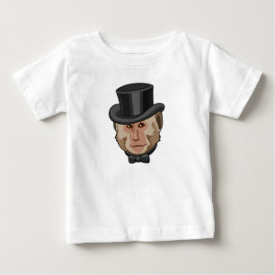 T-shirt Pour Bébé Singe avec Cylindre