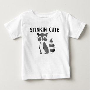 T-SHIRT POUR BÉBÉ SKUNK CUTE BÉBÉ JERSEY FUNNY PUN T-SHIRT