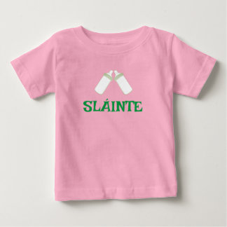 T-shirt Pour Bébé SLÁINTE bébé tee rose