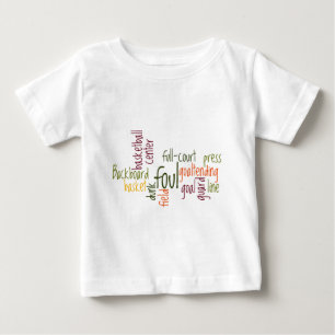 T-shirt Pour Bébé Slam Dunk Dreams : Basketball - Jeu des Champions