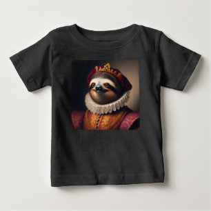T-shirt Pour Bébé Sloth Renaissance King