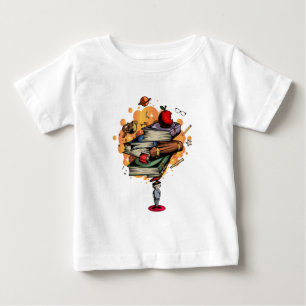 T-shirt Pour Bébé Smart de livre