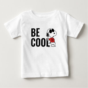T-shirt Pour Bébé Snoopy "Joe Cool" debout