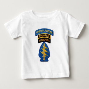 T-shirt Pour Bébé SOF SFG SOC des bérets verts SF de groupe de