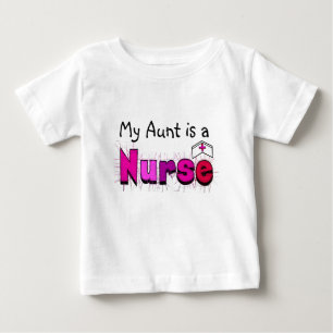 T-shirt Pour Bébé Soignez "ma tante est le T-shirt de bébé d'une