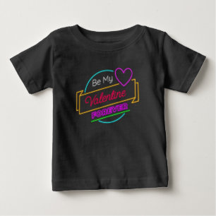 T-shirt Pour Bébé Sois Ma Saint-Valentin Pour Toujours-83419