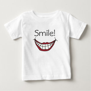 T-shirt Pour Bébé Souriez !