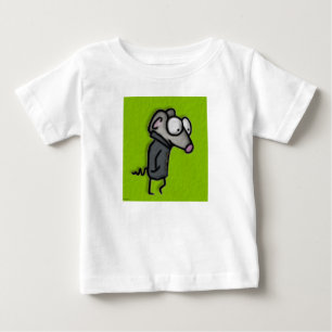T-shirt Pour Bébé Souris dans un fossé