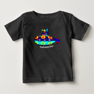T-shirt Pour Bébé Sous-marin