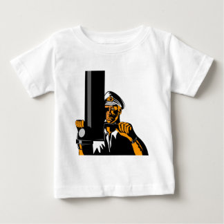 T-shirt Pour Bébé Sous-marinier de marin de capitaine de marine de