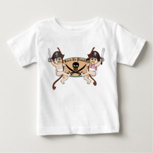 T-shirt Pour Bébé Soutenu pour piller - l'oscillation de pirates de