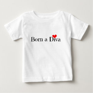 T-shirt Pour Bébé Soutenu une combinaison de diva