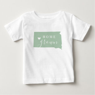T-shirt Pour Bébé South Dakota Home Cultivé Etat des couleurs modi