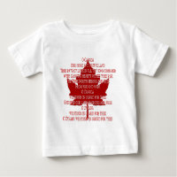 Souvenir d'hymne du Canada Romper Baby Canada Romp
