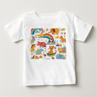 T-shirt Pour Bébé Soyez l'ami des animaux