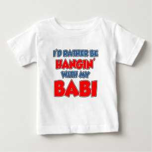 T-shirt Pour Bébé Soyez plutôt Hangin Babi