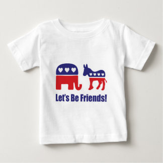 T-shirt Pour Bébé Soyons des amis !