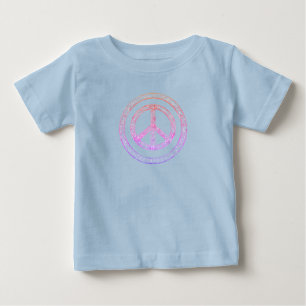 T-shirt Pour Bébé Spirale Radieuse : Conception d'impression ronde e