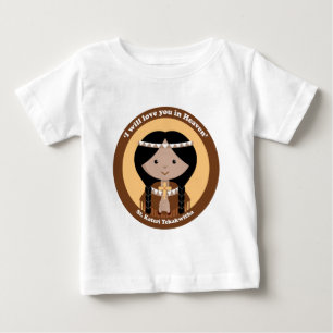 T-shirt Pour Bébé St Kateri Tekakwitha