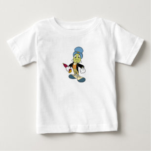 T-shirt Pour Bébé Stand de cricket Disney Pinocchio Jiminy