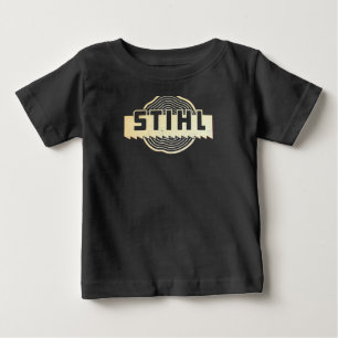 T-shirt Pour Bébé Stihl Chainsaw Mens Cou Top Sports Coton Round