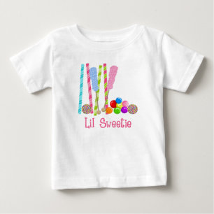 T-shirt Pour Bébé Sucrerie, lucettes et Gumballs oh mes