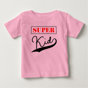 T-shirt Pour Bébé Super Enfant