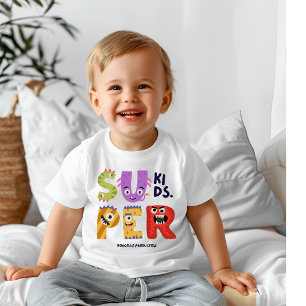 T-shirt Pour Bébé Super enfants