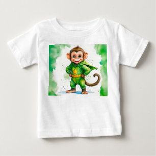 T-shirt Pour Bébé Super singe