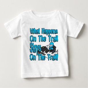 T-shirt Pour Bébé Sur la traînée