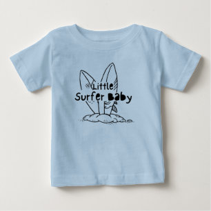 T-shirt Pour Bébé Surf Up Bébé mignonne Futur Surfeur Bébé 