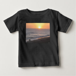 T-shirt Pour Bébé Surfeurs du coucher de soleil