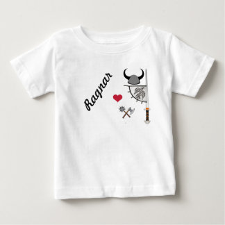T-shirt Pour Bébé Sweatshirt à capuchon pour un héros viking