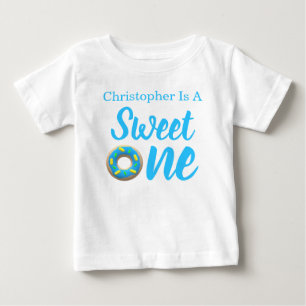 T-shirt Pour Bébé Sweet One Donut 1er anniversaire