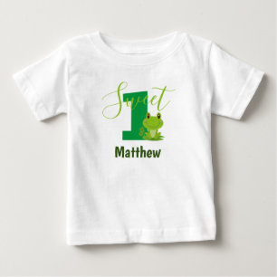 T-shirt Pour Bébé Sweet One Frog 1er anniversaire