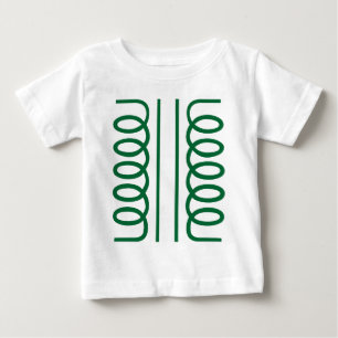 T-shirt Pour Bébé Symbole de transformateur électrique