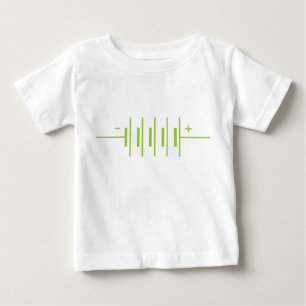 T-shirt Pour Bébé Symbole des batteries