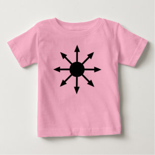 T-shirt Pour Bébé Symbole du Chaos ou de l'étoile du Chaos
