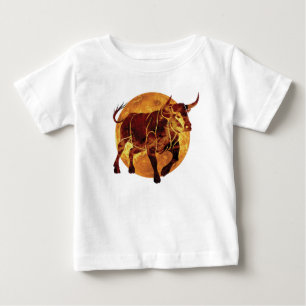 T-shirt Pour Bébé SYMBOLE Zodiaque Taurus