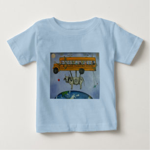 T-shirt Pour Bébé Système de transport étranger