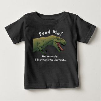 T-shirt Pour Bébé T-Rex Dinosaur Me nourrir Baby Outfit One Piece