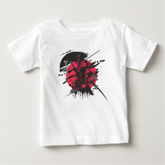 T-shirt Pour Bébé "T-Shirt Art Guerrier Japonais – Samouraï à l'Encr