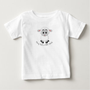 T-shirt Pour Bébé T-shirt avec bébé agneau
