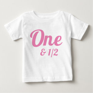 T-shirt Pour Bébé T-shirt bébé 18 mois un et demi anniversaire
