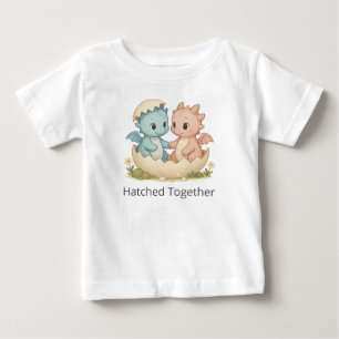 T-shirt Pour Bébé T-Shirt Bébé À Deux Jumeaux À Hatchs